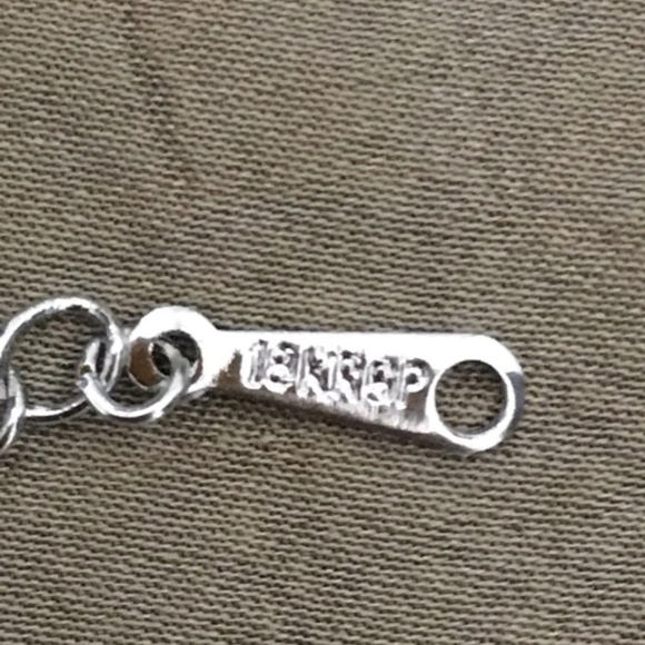 WGP Yellow Swarovski Elements flower necklace - Picture 3 of 3